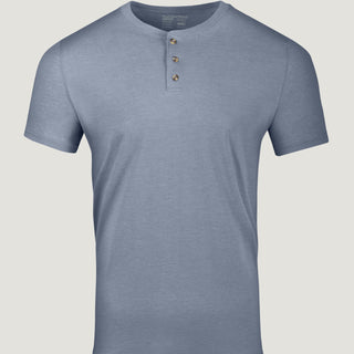 Wedgewood Short Sleeve Henley Shirts | Men's Premium Henleys