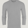 Heather Grey Long Sleeve Thermal Shirt | Fresh Clean Threads