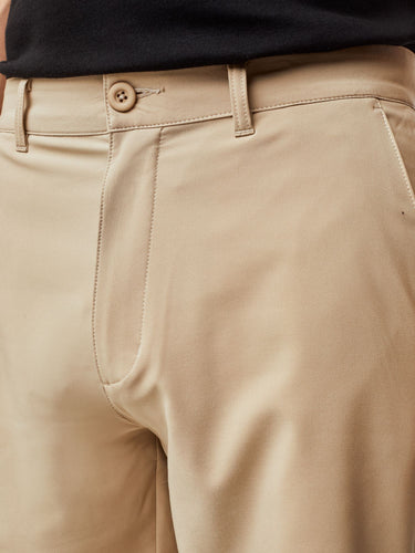 Bend, Stretch, Conquer All Day # Everyday Shorts 2.0 in Khaki | Fresh Clean Threads