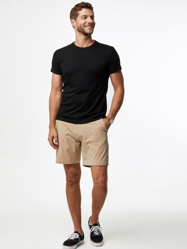 Breathable & cool for any adventure # Khaki Everyday Shorts 2.0 |  Essentials 3-Pack | Fresh Clean Threads
