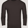 Espresso Long Sleeve Crew Neck | High Quality, Soft Fabric