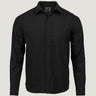 Long Sleeve Button Up in Black | Fresh Clean Threads