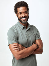 perfect for casual or business attire # Shop Men's Polos at Fresh Clean Threads