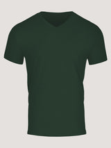 Mosswood Green V-neck Tees, affordable soft t-shirts for everyday wear
