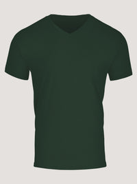 Mosswood Green V-neck Tees, affordable soft t-shirts for everyday wear