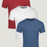 Men's Red, White & Blue StratuSoft™ Crew Neck 3-Pack