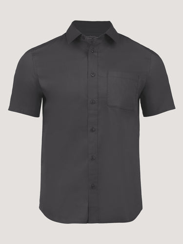 Vintage Black all Day Short Sleeve Shirt | FCT