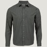 Black + Mercury Green Gingham Long Sleeve Button Up | Fresh Clean Threads