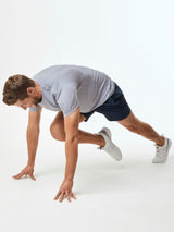 Engineered for unrestricted movement # Stretch Performance Shorts for Men | Navy Colorway | Fresh Clean Threads