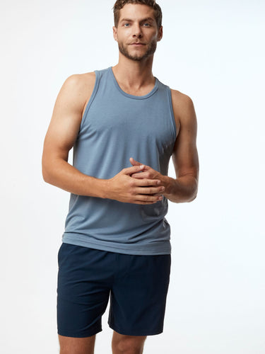 Comfort That Lasts From Workout to Weekend # Stretch Performance Shorts | Best Selling Navy | Fresh Clean Threads
