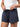 Foldable waistband + internal adjustable drawstring # Comfortable Waistband in our Women's Navy Lounge Shorts at FCT