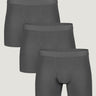 Graphite Grey Boxer Briefs 3-Pack | Fresh Clean Threads