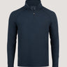 Tech Quarter Zip in Navy | Fresh Clean Threads