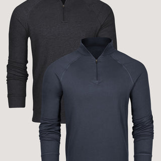 Your Favorite Quarter Zips Now in a 2-Pack | Fresh Clean Threads