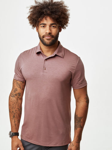 Performance Fabric for Unmatched Comfort # Purple Haze Performance Polos for Men | Fresh Clean Threads