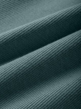 fresh clean threads ribbed fabric close up - made with 310gsm soft cotton-polyester-spandex blend