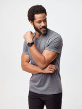 Your One-Stop Shop for Everyday Style # Slate SS Henley Shirt | Fresh Clean Threads