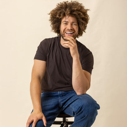 mens espresso tee | lightweight, durable crew t-shirts