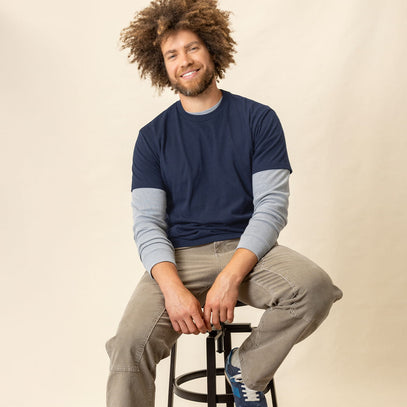 men's t-shirts built to last | durable, lightweight crew neck tees