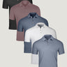 Summer Foundation Men's Polo Shirt 5-Pack 2024 |  Fresh Clean Threads