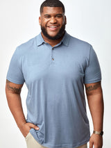Steven is 6', 275lbs and wears a size 3xl # Wedgewood Polo Shirts | Short Sleeve Polo T