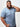 Steven is 6', 275lbs and wears a size 3xl # Men's Wedgewood V-Neck T-Shirt | Fresh Clean Threads