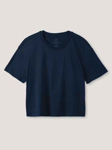 Dark Navy Boxy Tee