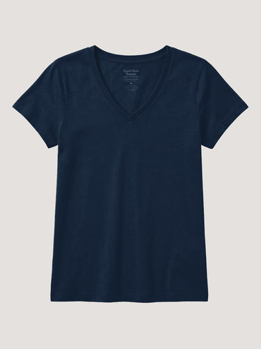 Dark Navy Everyday V-Neck Tee