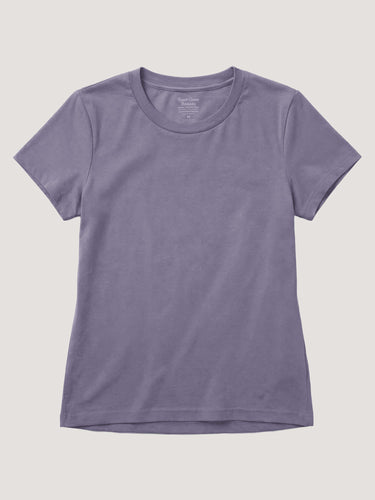 Women's Tees - Flint Purple | Soft Crew Neck Tee for Women