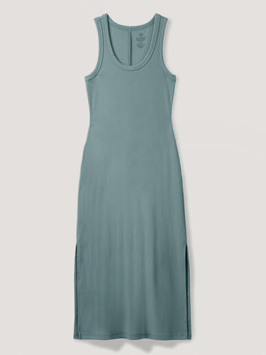 Ribbed Maxi Tank Dress with Contour Rib Fabric Available in XS–3X