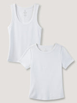 Ribbed Tank and Ribbed Tee Pack