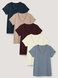 Women's V-Neck Eclipse 5-Pack