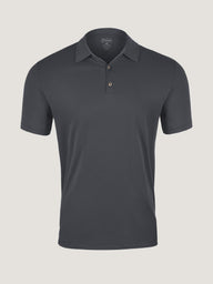 Graphite Torrey Polo Ghost Mannequin | Fresh Clean Threads