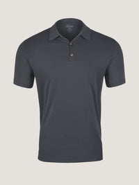 Graphite Torrey Polo Ghost Mannequin | Fresh Clean Threads