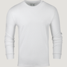 White Long Sleeve Thermal Crew Neck | Fresh Clean Threads