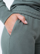 Two front side slit pockets # Women's Terry Joggers in the Essential 2-Pack | Fresh Clean Threads