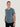 Ben is 6'1, 180lbs and wears a size M # Storm Blue V-Neck Studio Size Medium | Fresh Clean Threads