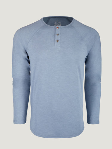 Wedgewood Slim Fit Long Sleeve Henley
