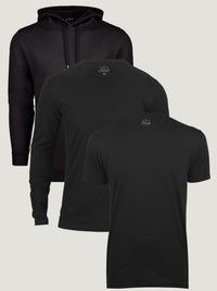 Assorted All Black 3-Pack