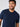 Matheus is 6', 210LBS and wears a size XL # Navy Performance Crew Studio Closeup Model Size XL | Fresh Clean Threads