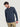Pasha is 6' 180 lbs and wears a size M # Odyssey Blue Long Sleeve Crew Neck Studio Size Medium | Fresh Clean Threads