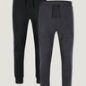 Black + Charcoal Day Off Jogger 2-Pack Ghost Mannequin | Fresh Clean Threads