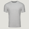 Heather Grey Performance Crew Neck | Fresh Clean Threads