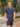 Ben is 6'1, 180lbs and wears a size M # Odyssey Blue V-Neck Athletic Lifestyle | Fresh Clean Tees