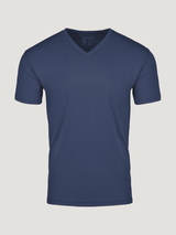 Steel Blue V-Neck Mannequin | Fresh Clean Threads