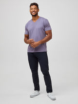 flint purple adds bold color to your tee rotation # Flint Purple V-Neck | Men's Tees at FCT