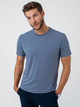 Joe is 6'2, 177LBS and wears a size L # Wedgewood Performance Crew | Fresh Clean Threads