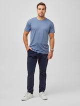 Jake is 5'11" and wears size M # Lakeshore Crew Neck Shirt | Limited Edition Color