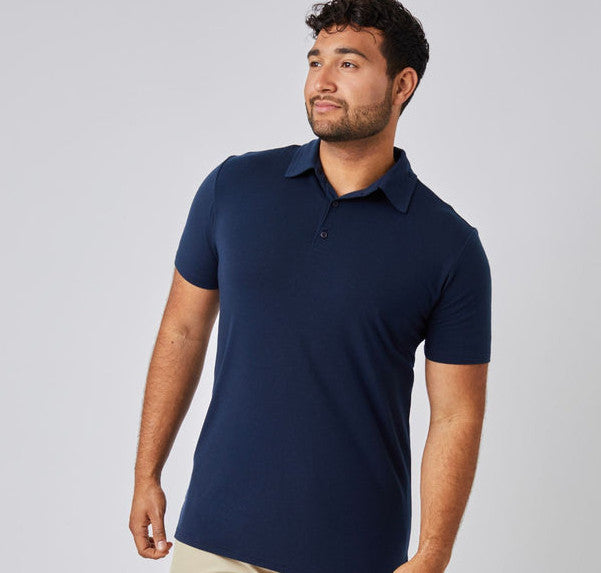 Mens Performance Polo Navy | The Perfect Fit for Your Body