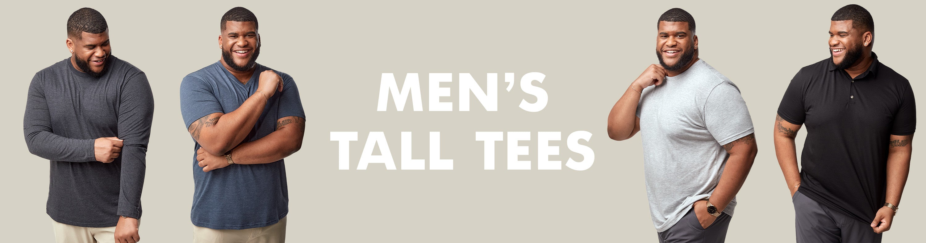 Men's Tall T-Shirts. Soft & Comfy Tees in Big & Tall Sizes. Shop Now!